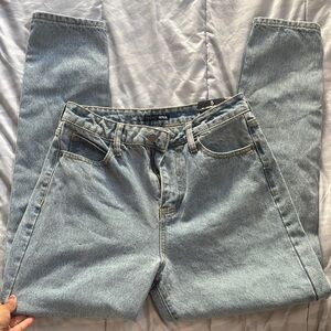 Fashion Nova Mom Denim Jeans